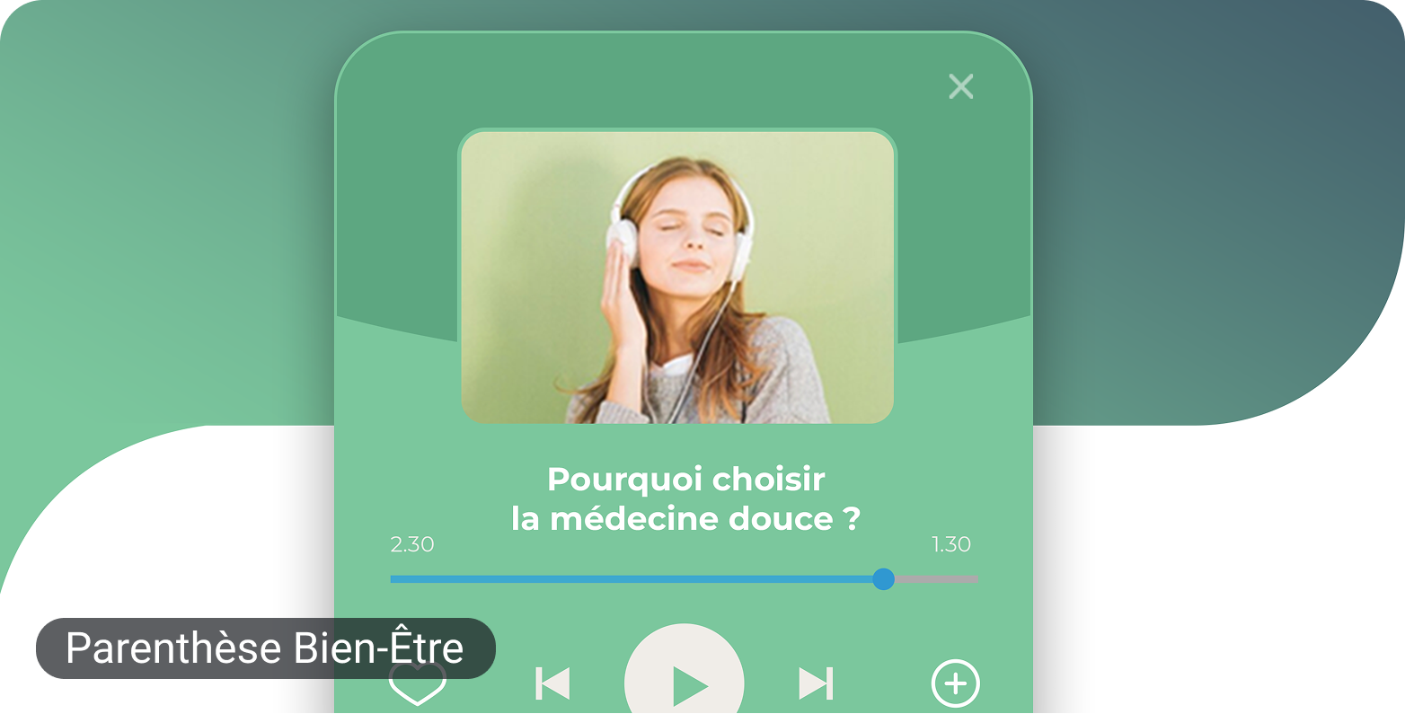 Pourquoi choisir la médecine douce
